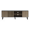 Tuscany pakoworld sonoma-anthracite TV stand 180x41x51cm