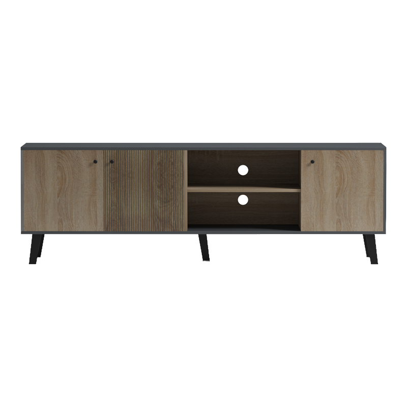 Tuscany pakoworld sonoma-anthracite TV stand 180x41x51cm
