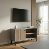 Tuscany pakoworld sonoma-anthracite TV stand 100x40x51cm