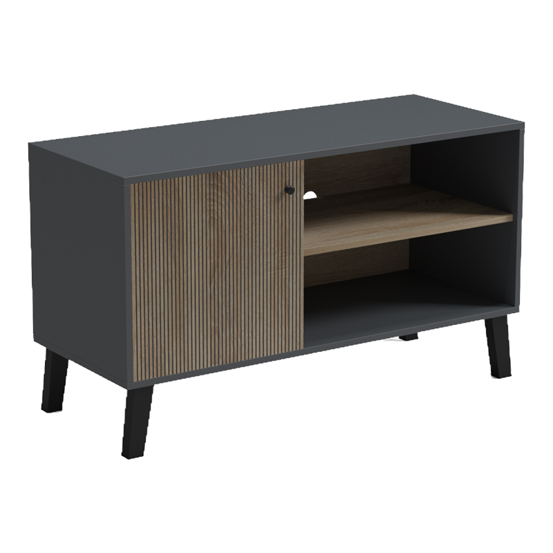 Tuscany pakoworld sonoma-anthracite TV stand 100x40x51cm