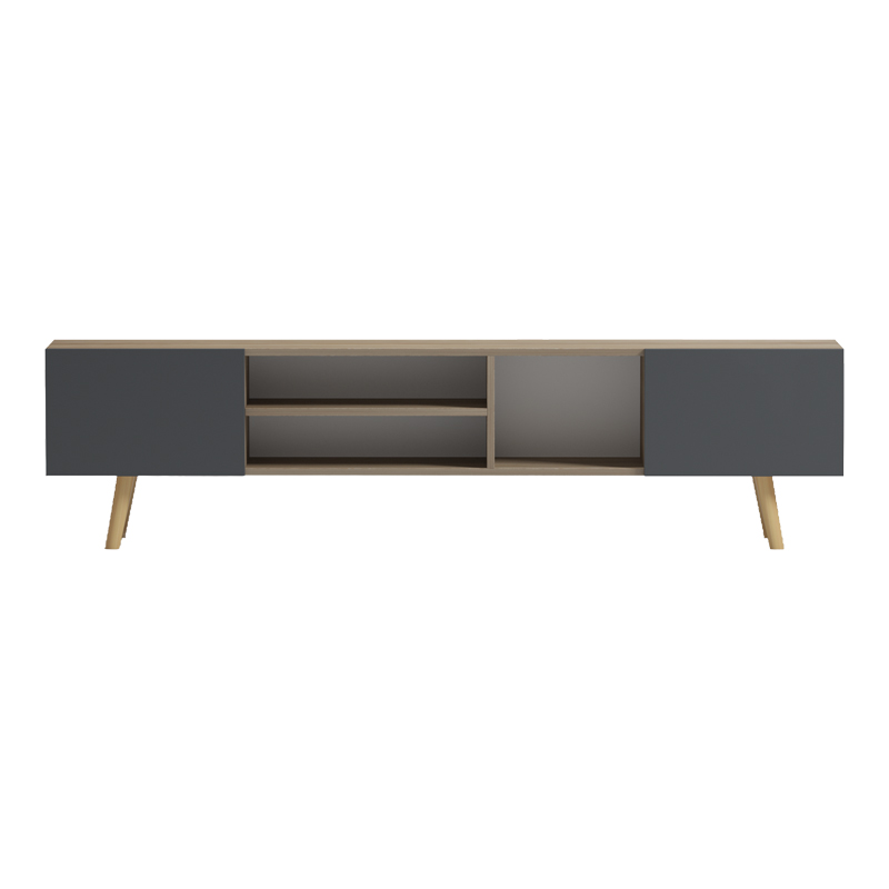 Osclo pakoworld sonoma-anthracite TV cabinet 160x30x53.5cm