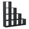 Scala pakoworld anthracite bookcase 129.5x29x129.5cm