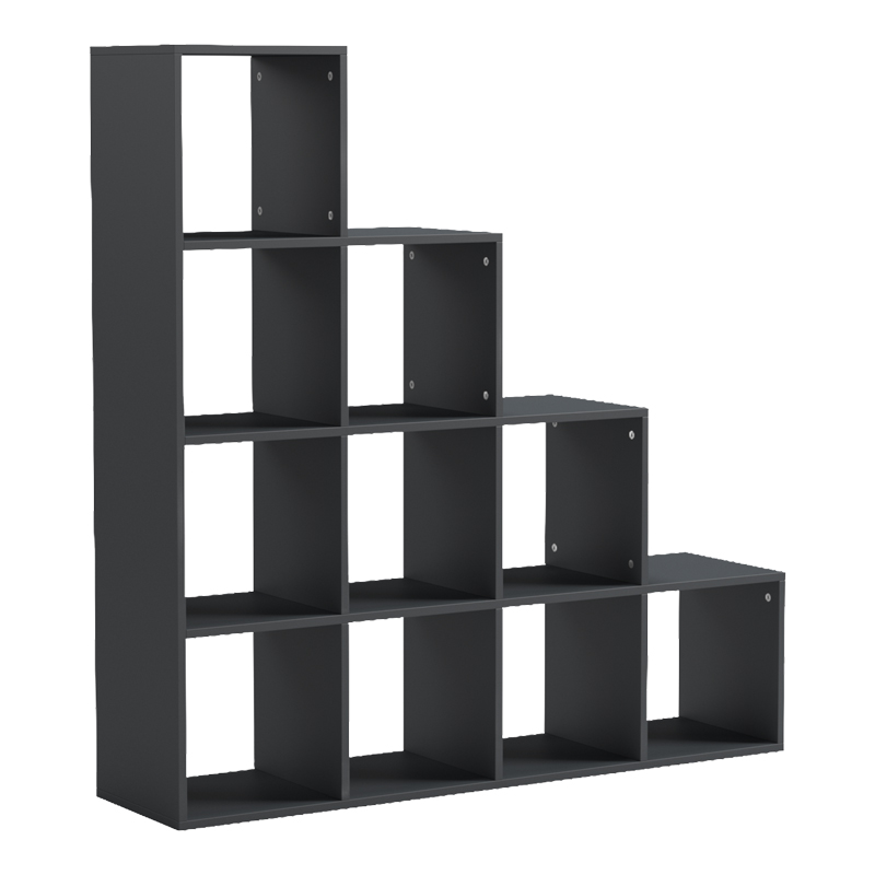 Scala pakoworld anthracite bookcase 129.5x29x129.5cm