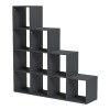 Scala pakoworld anthracite bookcase 129.5x29x129.5cm