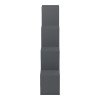 Scala pakoworld anthracite bookcase 129.5x29x129.5cm