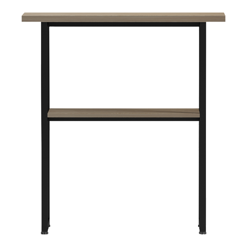 Κονσόλα Solain pakoworld sonoma-μαύρο μέταλλο 79x29x85εκ