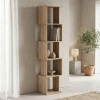 Cubik pakoworld sonoma bookcase 35x30x161cm