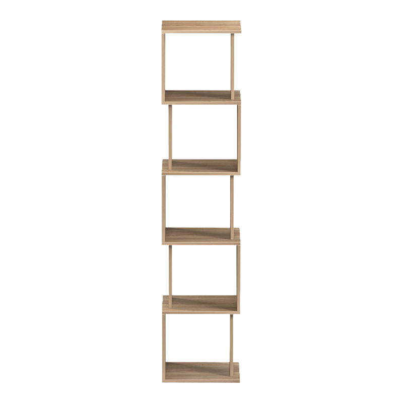 Cubik pakoworld sonoma bookcase 35x30x161cm