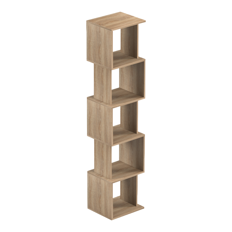 Cubik pakoworld sonoma bookcase 35x30x161cm