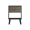 Tuscany bedside table pakoworld sonoma-anthracite 40x40x55cm