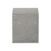 Doublo side table pakoworld grey beige marble look 40x35x40cm