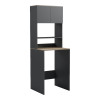 Laundry furniture Chaxe pakoworld anthracite-sonoma 65x32.5x183.6cm