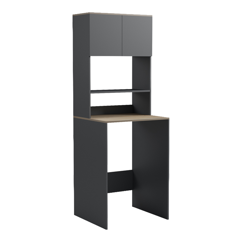 Laundry furniture Chaxe pakoworld anthracite-sonoma 65x32.5x183.6cm