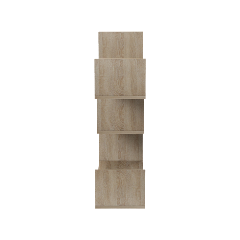 Ραφιέρα τοίχου Tiber pakoworld sonoma 120x22x67εκ