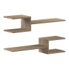 Sumpa pakoworld wall shelf 2 pcs sonoma 65x20x18cm