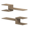 Sumpa pakoworld wall shelf 2 pcs sonoma 65x20x18cm