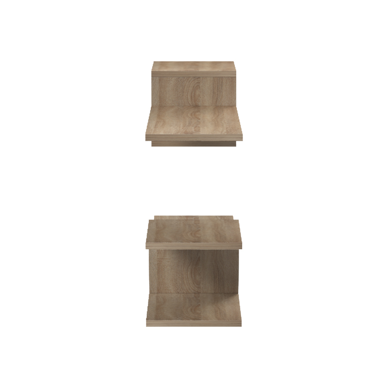 Sumpa pakoworld wall shelf 2 pcs sonoma 65x20x18cm
