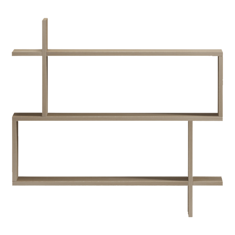 Parallel wall-shelf pakoworld sonoma 70x22x65.5cm