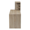 Desk with bookcase Felanbo pakoworld sonoma-anthracite 160x60x125cm