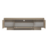 Έπιπλο τηλεόρασης Derden pakoworld sonoma 197x38x58εκ