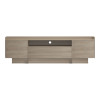Έπιπλο τηλεόρασης Derden pakoworld sonoma 197x38x58εκ