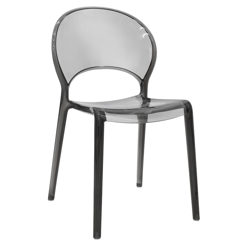 Chair Orison pakoworld PC color grey transparent Chair Orison pakoworld PC color grey transparent