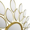Mirror Flower pakoworld golden 83x2.5x83cm