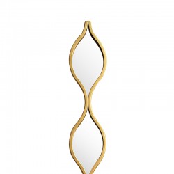 Mirror Deco 1 pakoworld golden 12.7x2.5x129.5cm Mirror Deco 1 pakoworld golden 12.7x2.5x129.5cm
