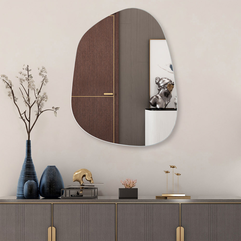 Mirror Irregular 4 pakoworld 46x1x60cm Mirror Irregular 4 pakoworld 46x1x60cm