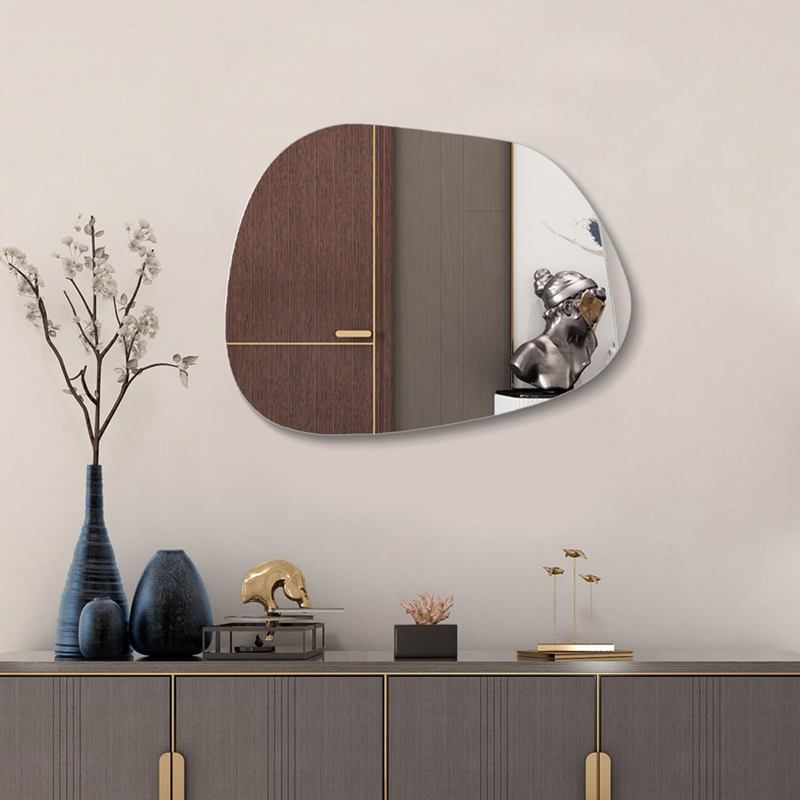 Mirror Irregular 4 pakoworld 46x1x60cm Mirror Irregular 4 pakoworld 46x1x60cm