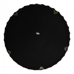 Specio pakoworld wood mirror in black shade Φ60x4.5cm Specio pakoworld wood mirror in black shade Φ60x4.5cm