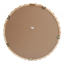 Καθρέπτης Specio pakoworld ξύλο σε φυσική απόχρωση Φ60x4.5εκ