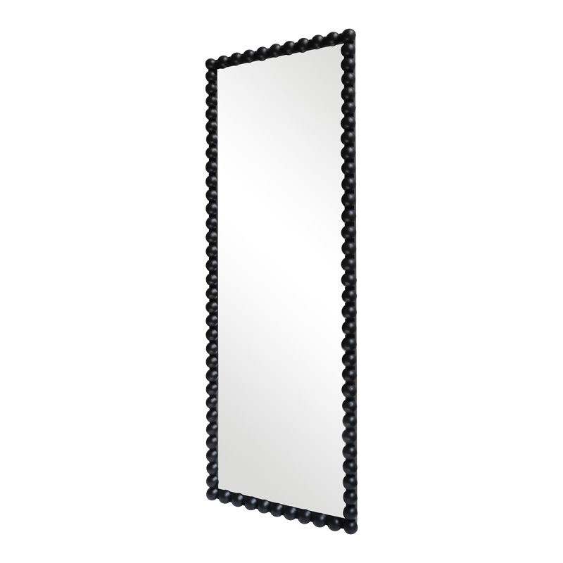 Ledalo pakoworld wood mirror in black shade 45x4.5x130cm Ledalo pakoworld wood mirror in black shade 45x4.5x130cm