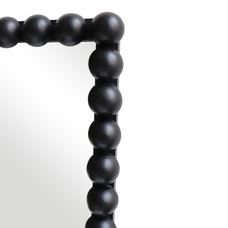 Ledalo pakoworld wood mirror in black shade 45x4.5x130cm Ledalo pakoworld wood mirror in black shade 45x4.5x130cm