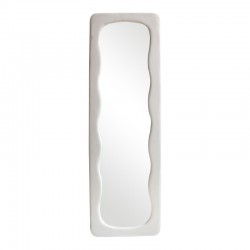 Lezour pakoworld velvet mirror in white shade 50x5x170cm Lezour pakoworld velvet mirror in white shade 50x5x170cm