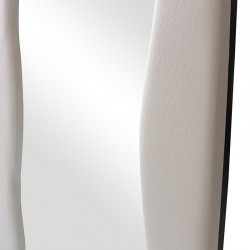 Lezour pakoworld velvet mirror in white shade 50x5x170cm Lezour pakoworld velvet mirror in white shade 50x5x170cm