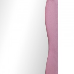 Καθρέπτης δαπέδου Lezour pakoworld βελούδο σε σάπιο μήλο απόχρωση 50x5x170εκ