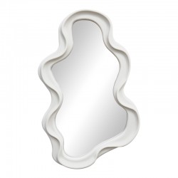 Καθρέπτης Liquid pakoworld pp σε λευκή απόχρωση 26x2.7x39εκ