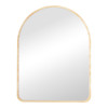 Καθρέπτης Selene pakoworld MDF σε φυσική απόχρωση 46x1.2x60 εκ