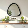 mirror Ione pakoworld black MDF 55x2.5x60 cm