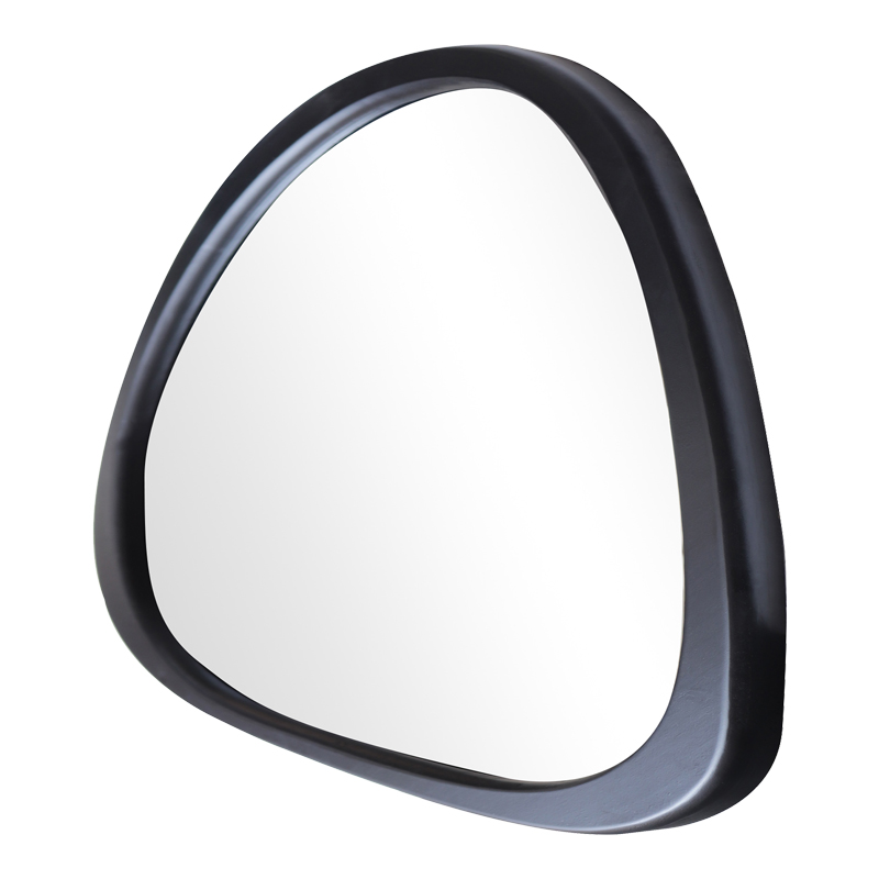 mirror Ione pakoworld black MDF 55x2.5x60 cm