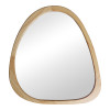 mirror Ione pakoworld MDF nature finish 55x2.5x60 cm