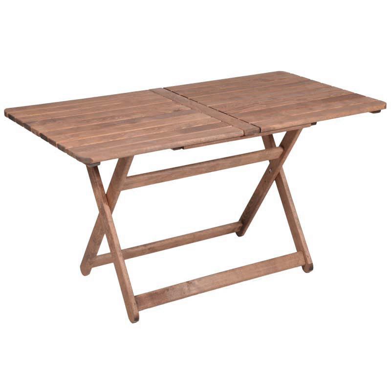 Dining table Retto set of 5 pieces solid beech wood walnut-light green 120x75x71cm Dining table Retto set of 5 pieces solid beech wood walnut-light green 120x75x71cm
