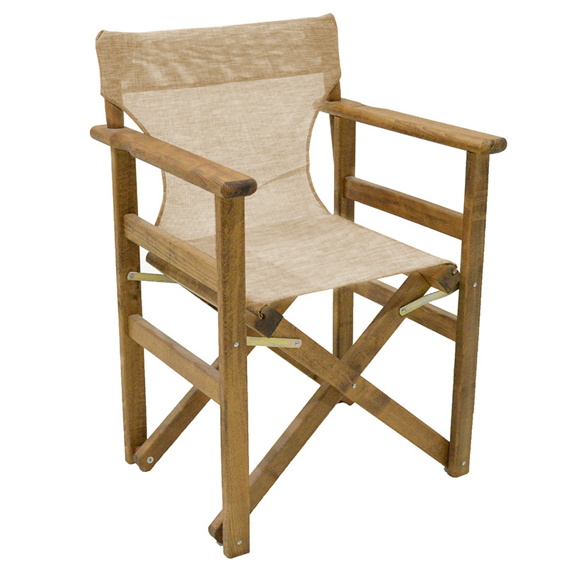Dining table Retto set of 5 pieces solid beech wood walnut-PVC beige-ecru 80x60x72cm Dining table Retto set of 5 pieces solid beech wood walnut-PVC beige-ecru 80x60x72cm