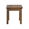 Beach table Retto pakoworld solid beech wood impregnation walnut 45x40x42cm