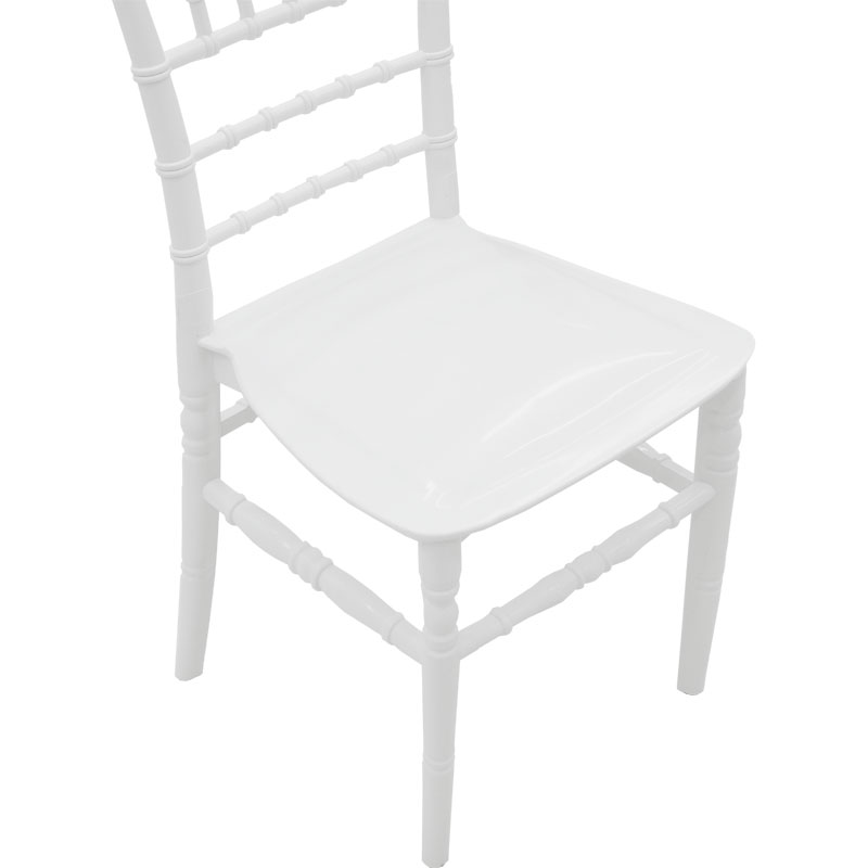 Catering chair Tiffany pakoworld PP white