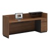 Professional reception Oscar pakoworld walnut-anthracite 180x65x110cm