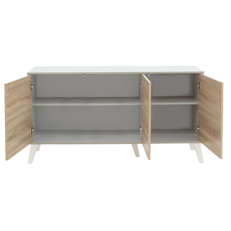 Buffet Billie pakoworld sonoma-light grey149x40x77cm Buffet Billie pakoworld sonoma-light grey149x40x77cm