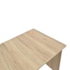Work desk Anze pakoworld natural melamine 120x70x75cm