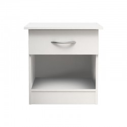 Kona pakoworld bedside table in white shade 40x34x42cm Kona pakoworld bedside table in white shade 40x34x42cm